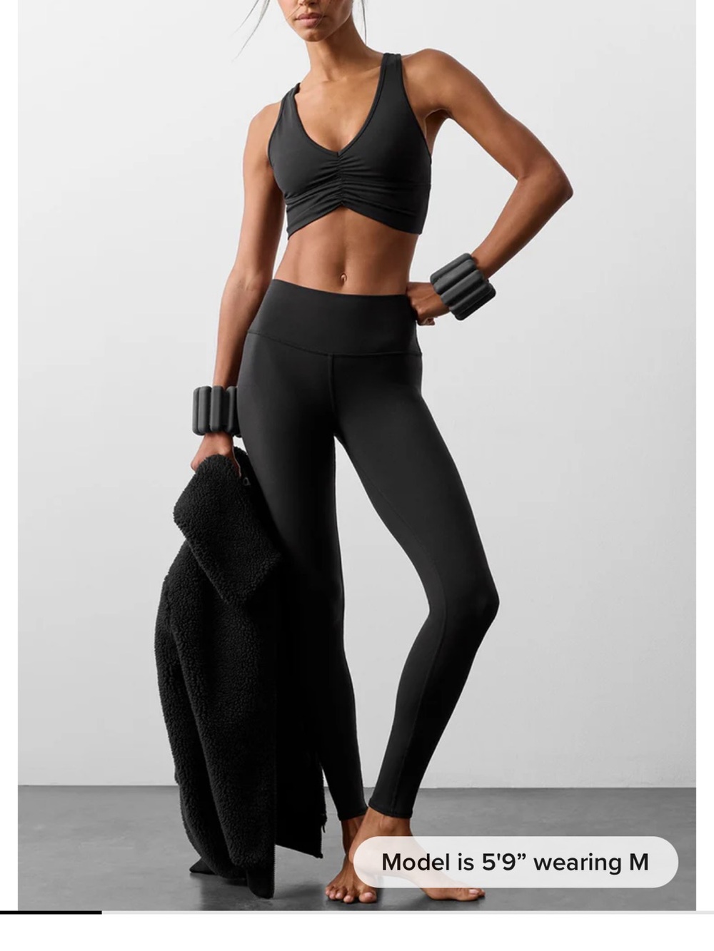 ALO Yoga High-Rise Leggings in Ocean Teal